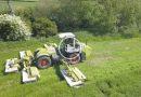 Claas Cougar, 25 acres in 30 mins Claas Cougar, 25 acres in 30 mins